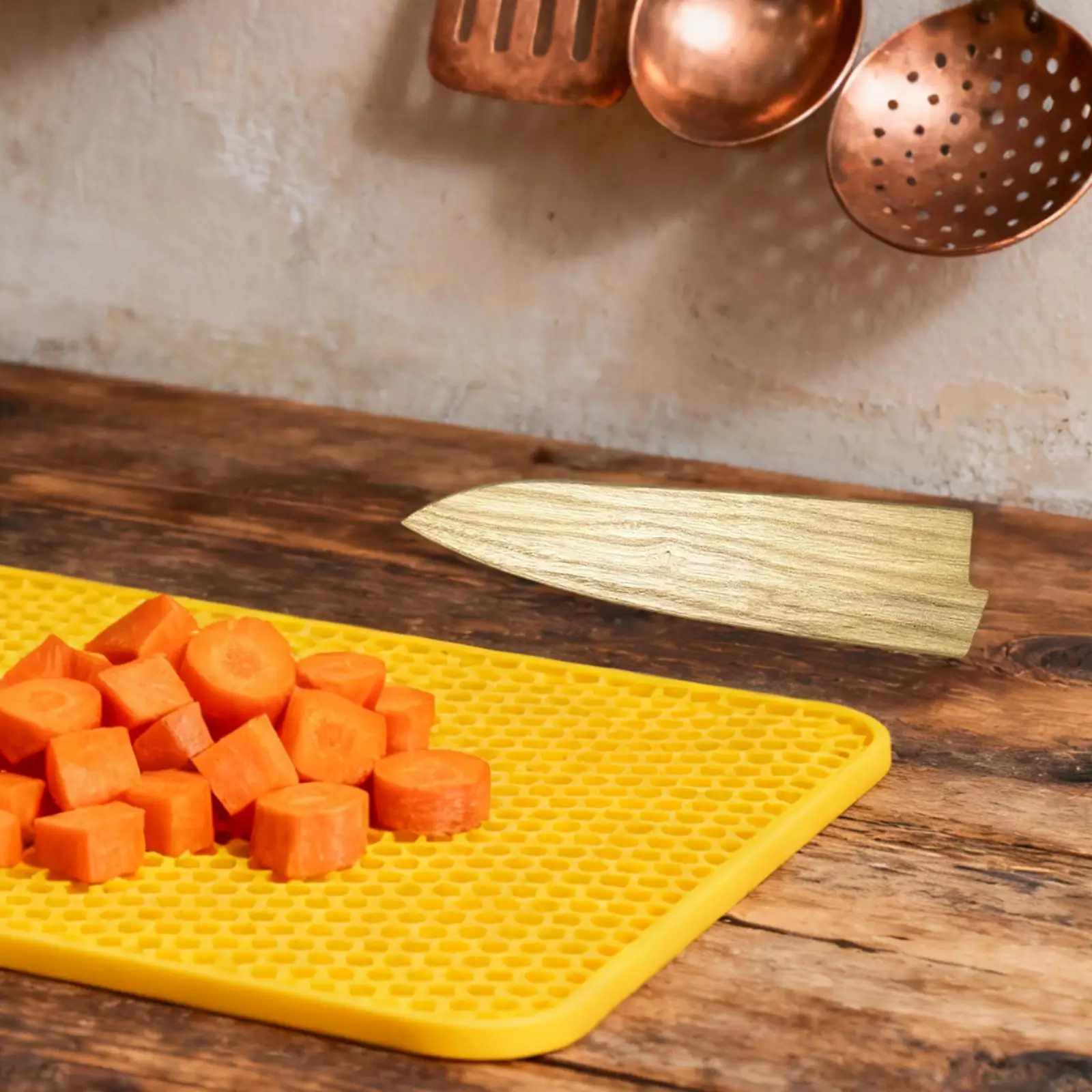 Elegant Wood Saya Cover Kitchen Supplies Protective Knife Guard Fits Japanese Chef Cutlery Blade Width