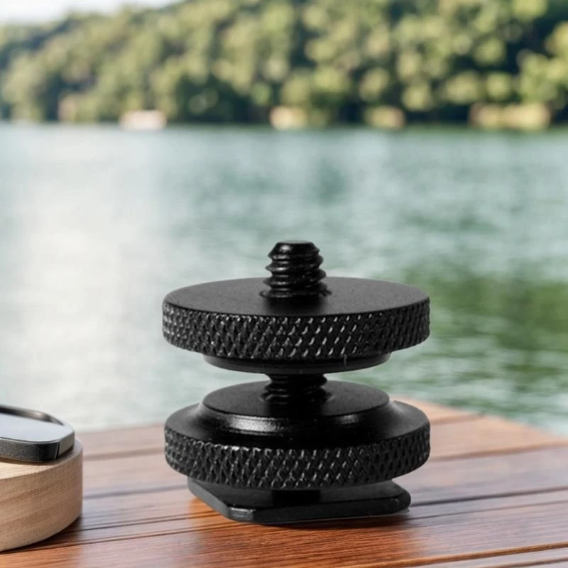 Горячая обувь до 1/4 -дюймового адаптера камеры Hot The Shoe Mount Adapter Flash The Thane до 1/4 дюйма .066A