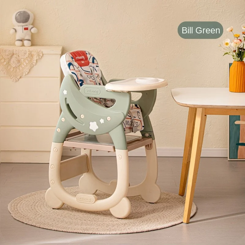 LAZYCHILD Children\'s Dining Chair Home Learning Chair Baby Growth Eating Learning Chair Baby Versatile Dining Chair  Silla Bebe