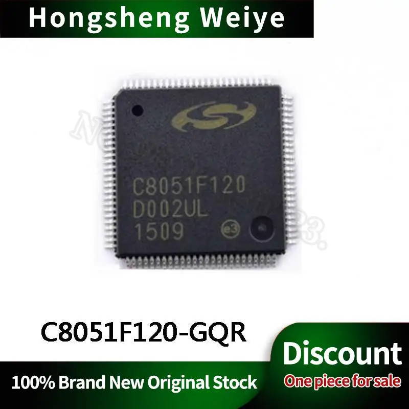 100% New Original C8051F120-GQR C8051F120 LQFP-100 microcontroller USB interface IC chip In Stock