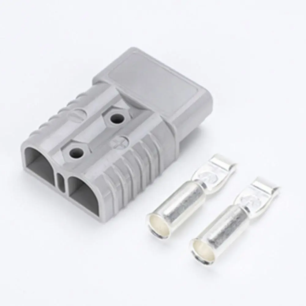 Terminals 50 AMP Plug Cable Terminal 600V Grey Red Battery Power Connector Cable Connectors For Anderson