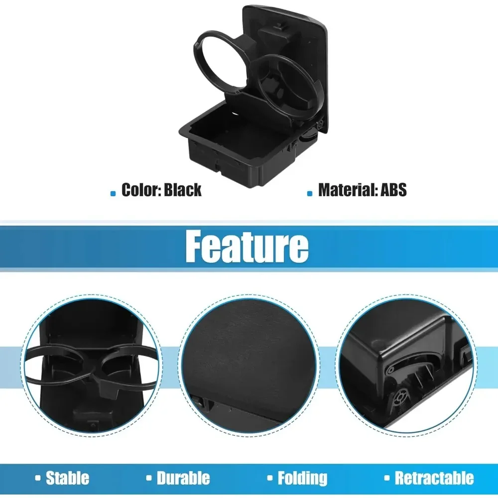 For Subaru Impreza Outback 2.5L 2005-2007 Durable ABS Replacement Center Console Cup Holder