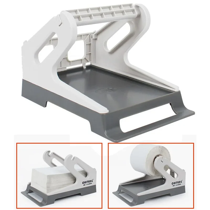 

2-in-1 For Jiabo electronic single-printer thermal courier single large label holder universal external single-box Paper Stand