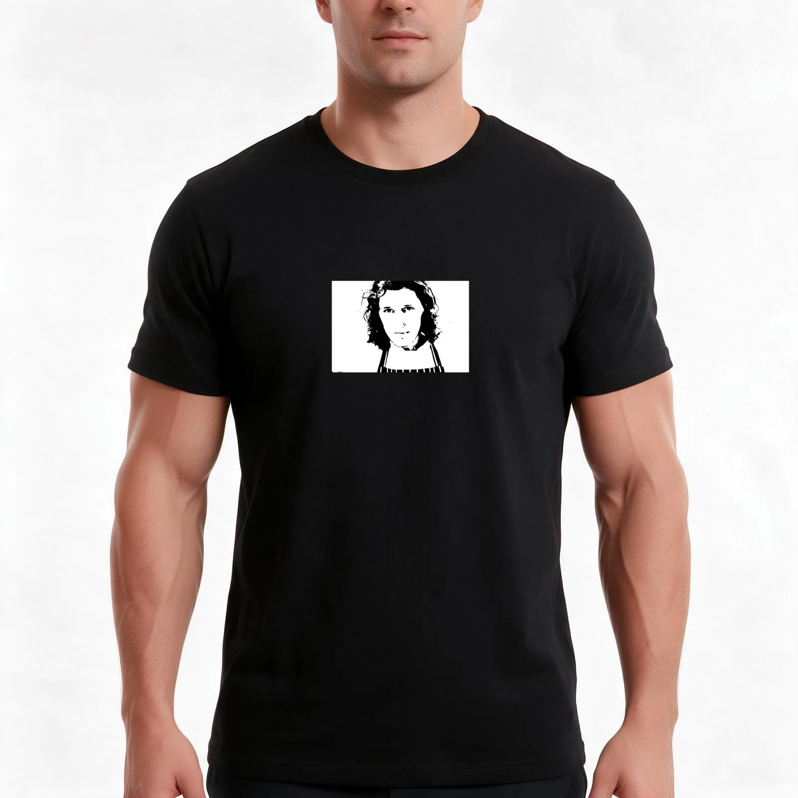 Marco Pierre White T-Shirt, Summer Casual Cotton Tee, Oversized Streetwear Tops, Vintage Graphic Print, Loose Fit Short Sleeve