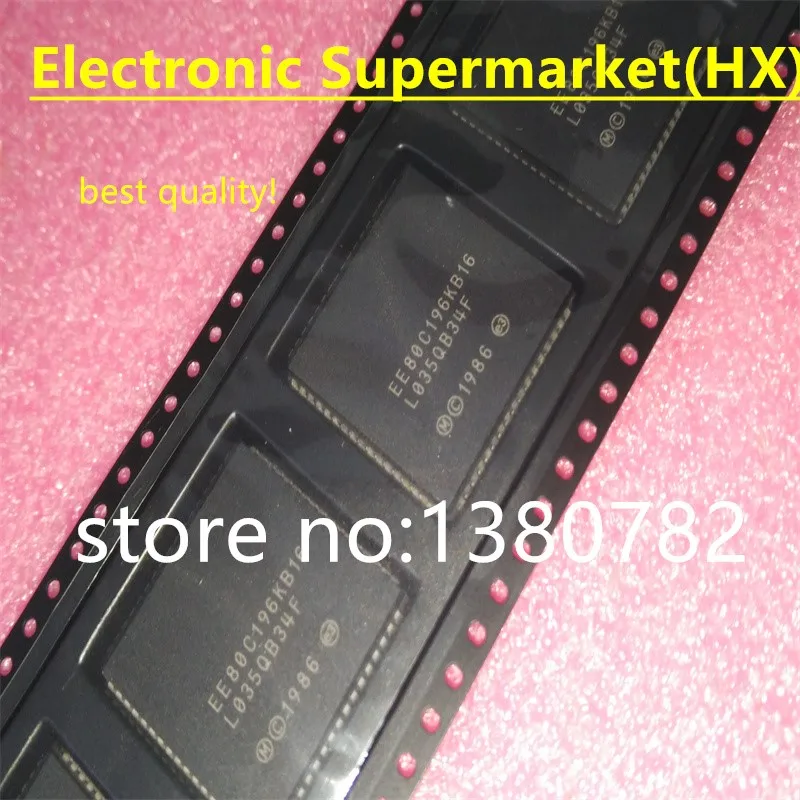 Free Shipping 10pcs-50pcs EE80C196KB16 EE80C196 PLCC-68 IC In stock!