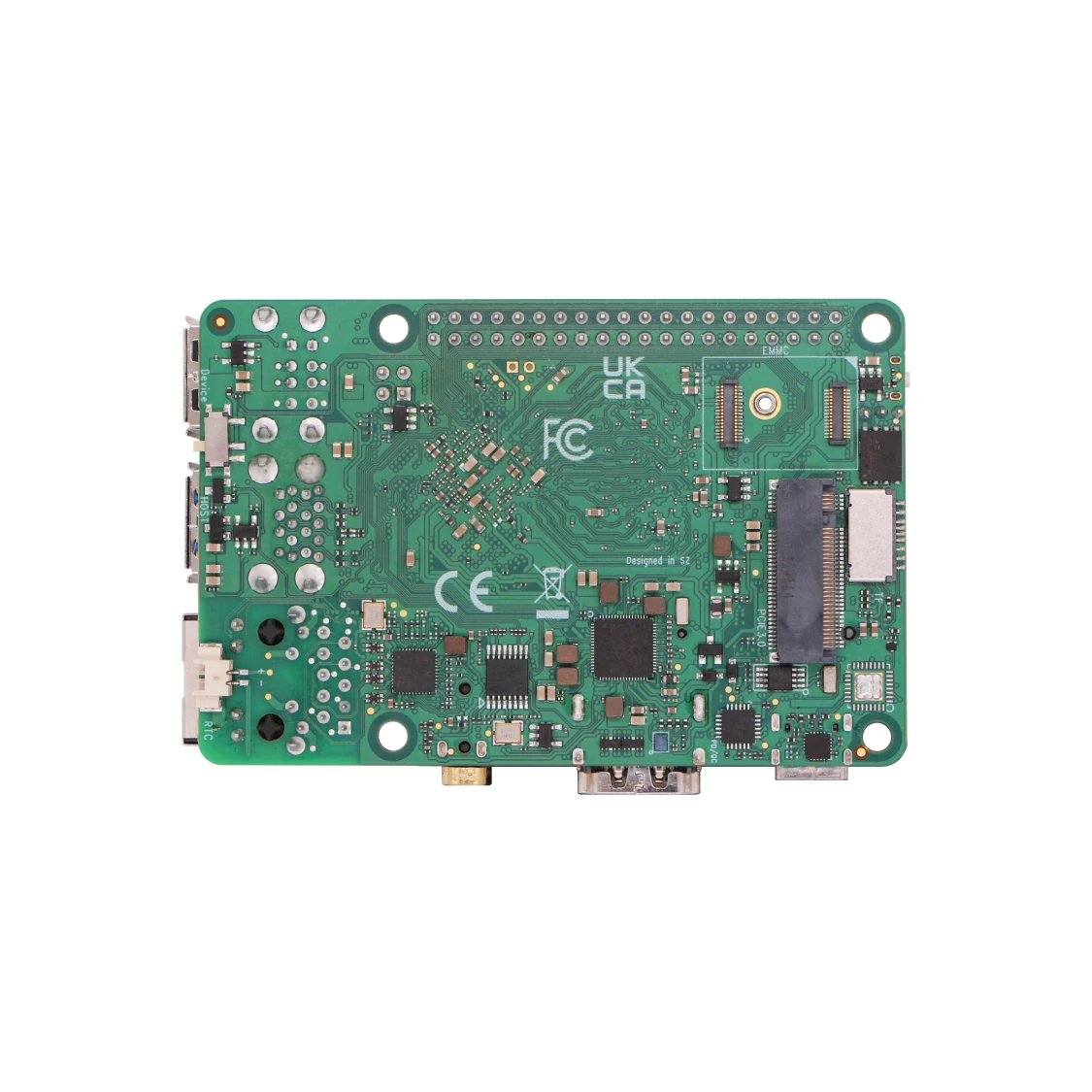 Radxa ROCK 3A RK3568 4-core CPU SBC, GPU, NPU, and HDMI with 4K Output,Single Board Computer