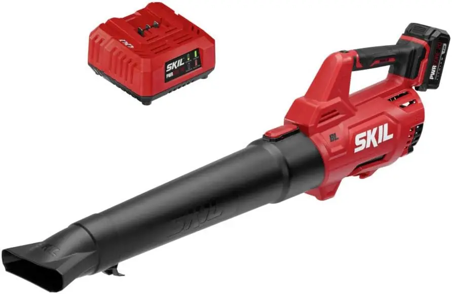 

PWR CORE 20 Brushless 20V 400 CFM Handheld Variable-Speed Leaf Blower Kit, Includes 4.0Ah Battery and Charger- BL4714B-10