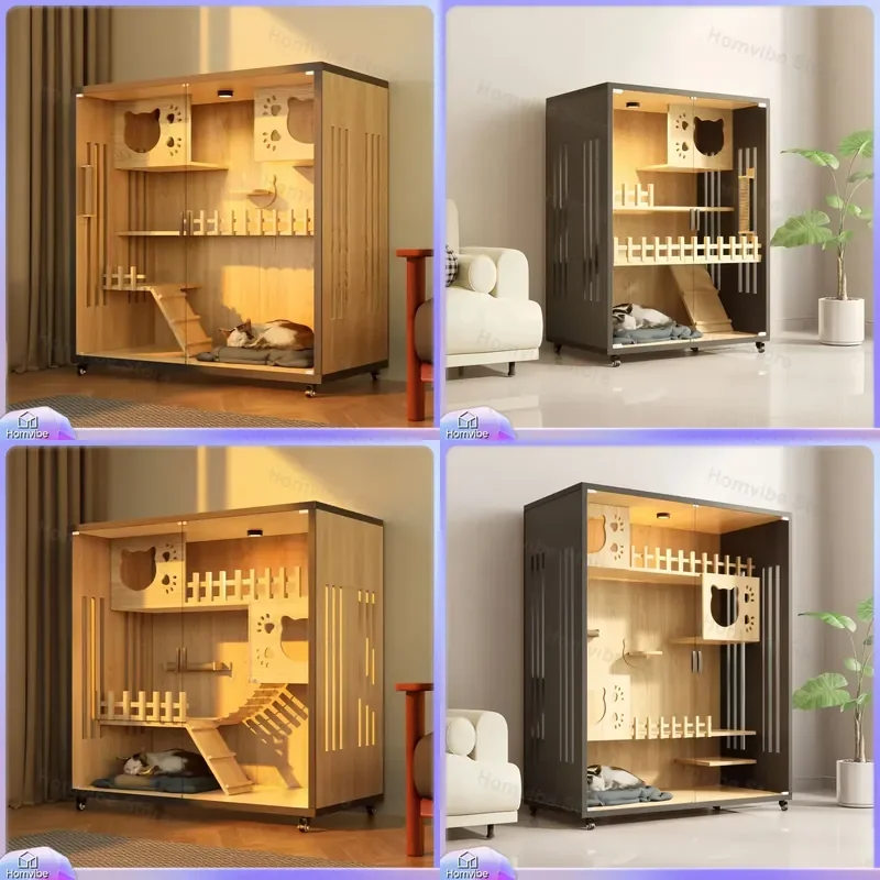 maison-en-bois-pour-chat-villa-interieure-pour-chat-cage-d'escalade-meuble-condo-panoramique-pour-chat-nid-en-forme-de-nid-maison-pour-animaux-de-compagnie-grande-tour-d'activites