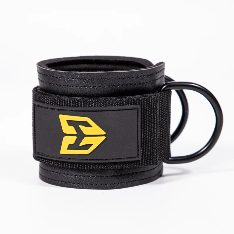 Adjustable Wrist Cuffs Neoprene Padded Straps for Cable Machines Resistant Band Strength Training Fitness Equipment