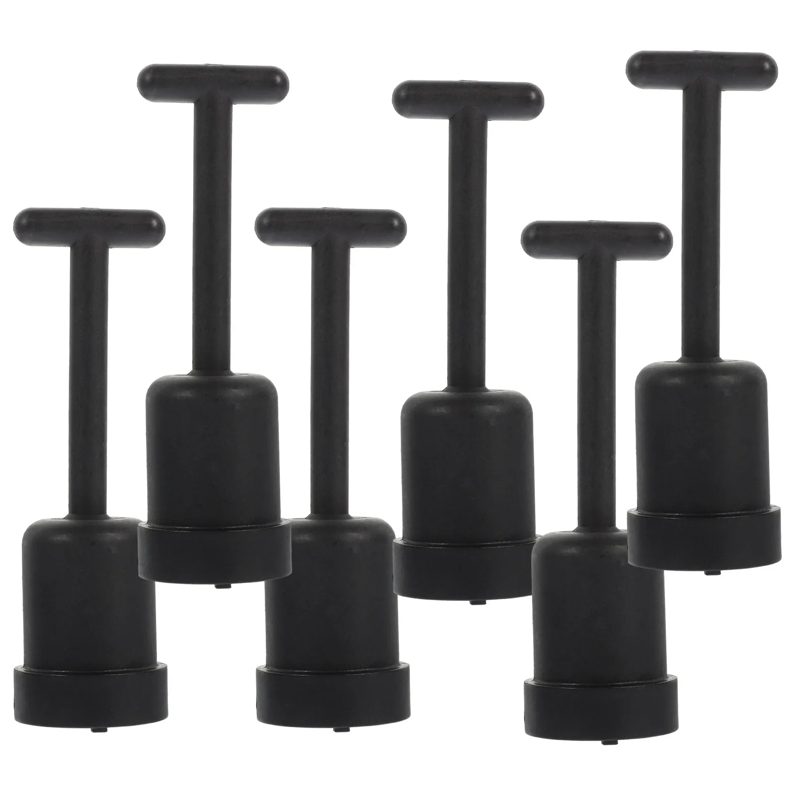6pcs Hex Socket Tool Set – Plastic Light Socket Ring Remover for Lamp Shade Holder & Bulb Replacement