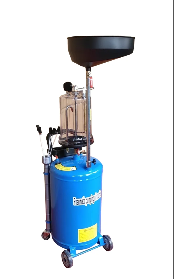 oil drainer pneumatic waste oil drainer machine