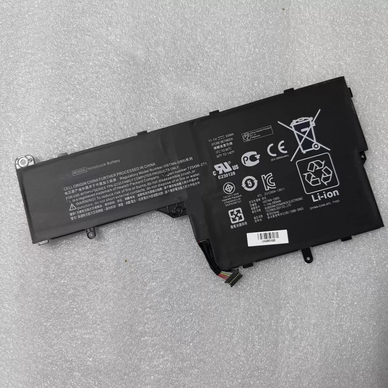 

Аккумулятор WO03XL для планшетов HP 725606-001 725496-1B1 SPLIT Mini X100E 100E x2 13-M 13-M010DX HSTNN-DB5I HSTNN-IB5I WO03