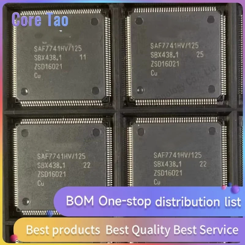 1pcs/lot SAF7741HV/125 SAF7741HV SAF7741 QFP144 Audio power amplifier sound processing chip