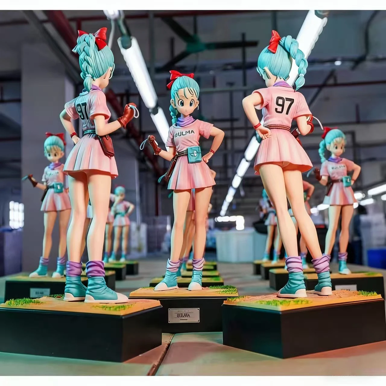 Jt Statue Dragon Ball Z Bulma Figur Mittagessen Figur Bulam Pvc Action-figuren Sammlung Modell Spielzeug Geschenke – Detail 2