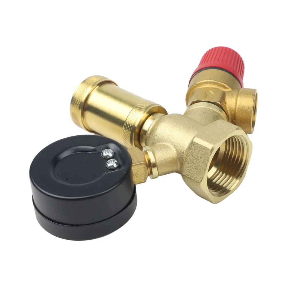 Safer Fluid Delivery with boiler safety group 1Inch 3 bar Safety Valve Relief Valve Integrated Mounting Valve Safer