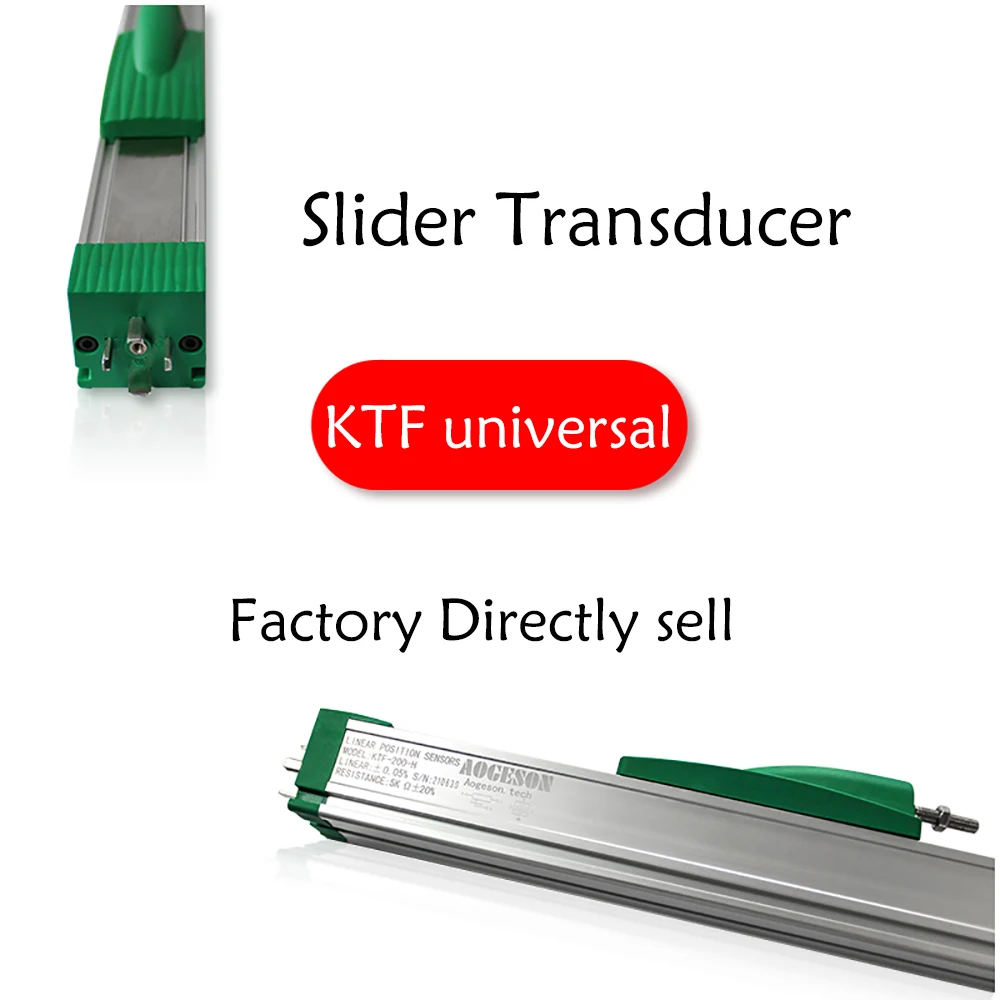 KTF 300-400mm Travel Slider Linear Transducer / Linear Sensor Motion Linear Potentiometer for Injection Machine