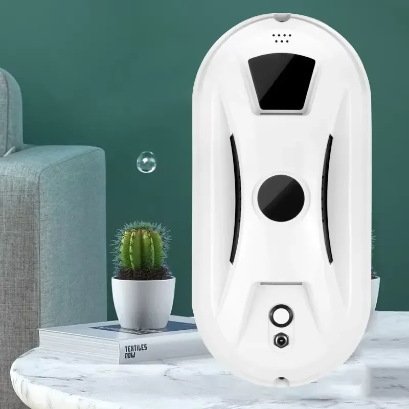 Smart Electric Window Cleaning Robot Automatic Glass Washer Remote Control Household Appliance for High Rise Building Safety