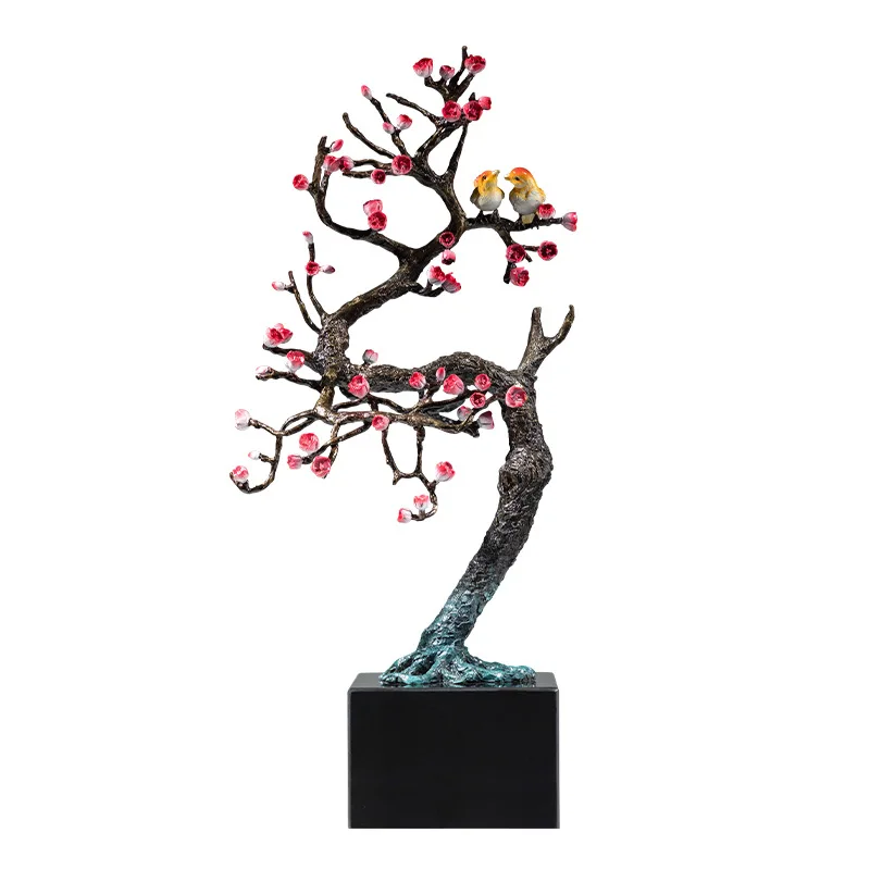 

Magpie bird copper ornaments, home, living room, decoration