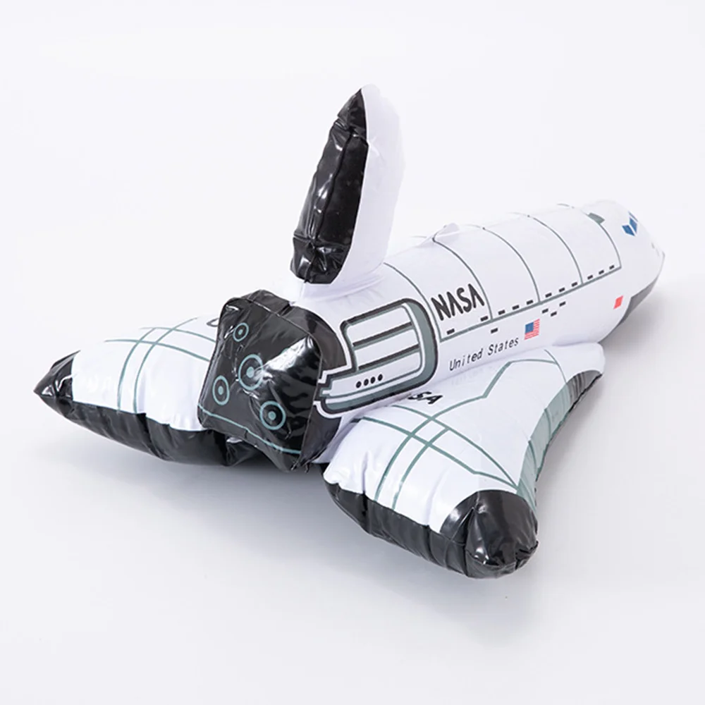 

Space Shuttle Inflatable Astronaut Toys for Kids, Decorations for Outer Space Themed Parties, Fun Pretend Play Accessories