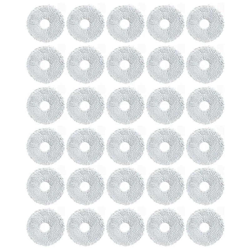 A94E-30 قطعة ممسحة خرقة ل دريم بوت L10S برو L10S الترا L20 الترا X20 برو X30 X30 برو L30 الترا S10 / S10 برو روبوت فراغ الملحقات