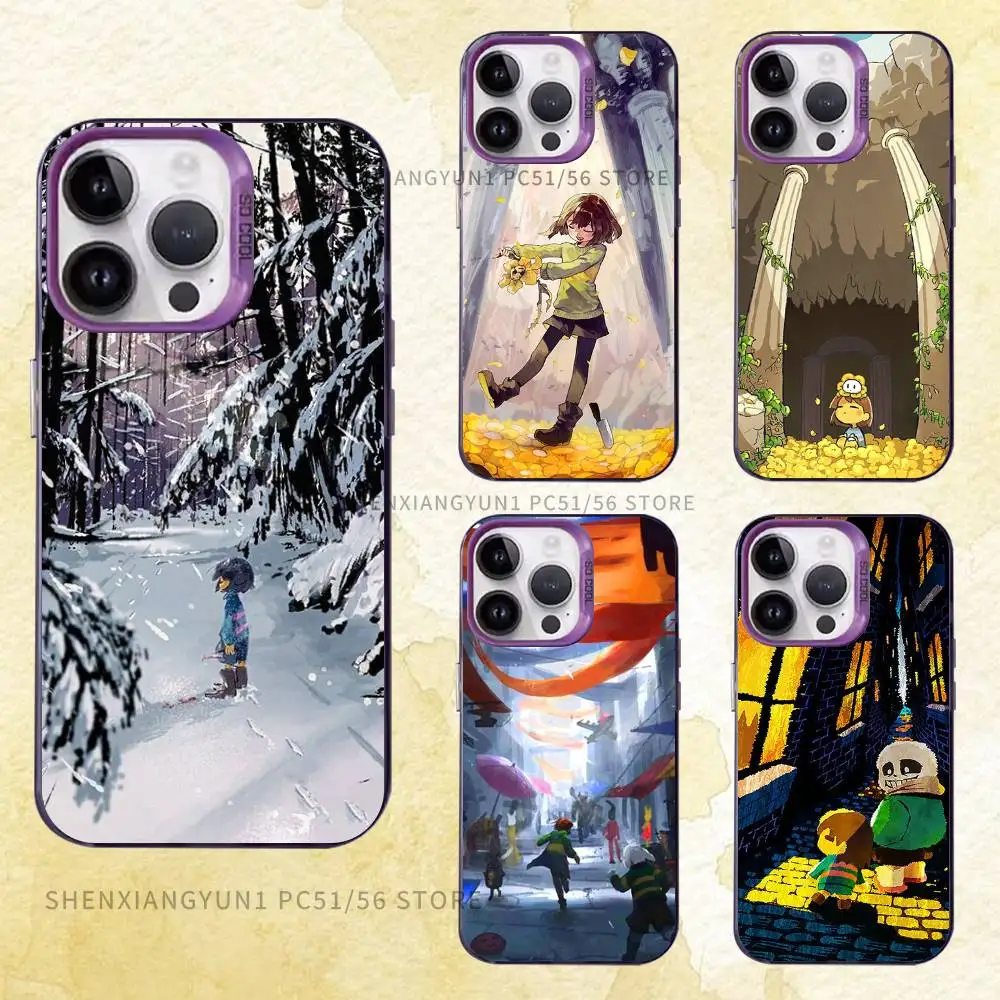 

U-Undertalee Case iPhone 17 16e 16 15 14 13 12 11 Pro Max X XR XS MAX 8,7 Air Plus Back Cover