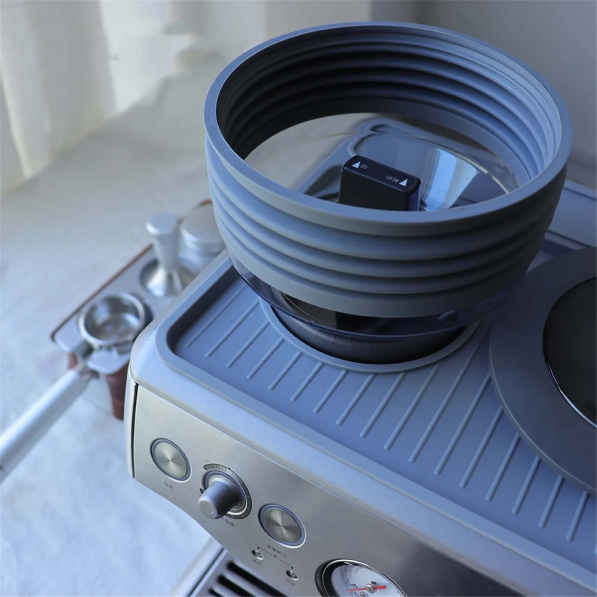 Силиконовый сильфон для Breville Barista Express, бункер с одной дозой для эспрессо-машины Breville с кофемолкой # АБГП