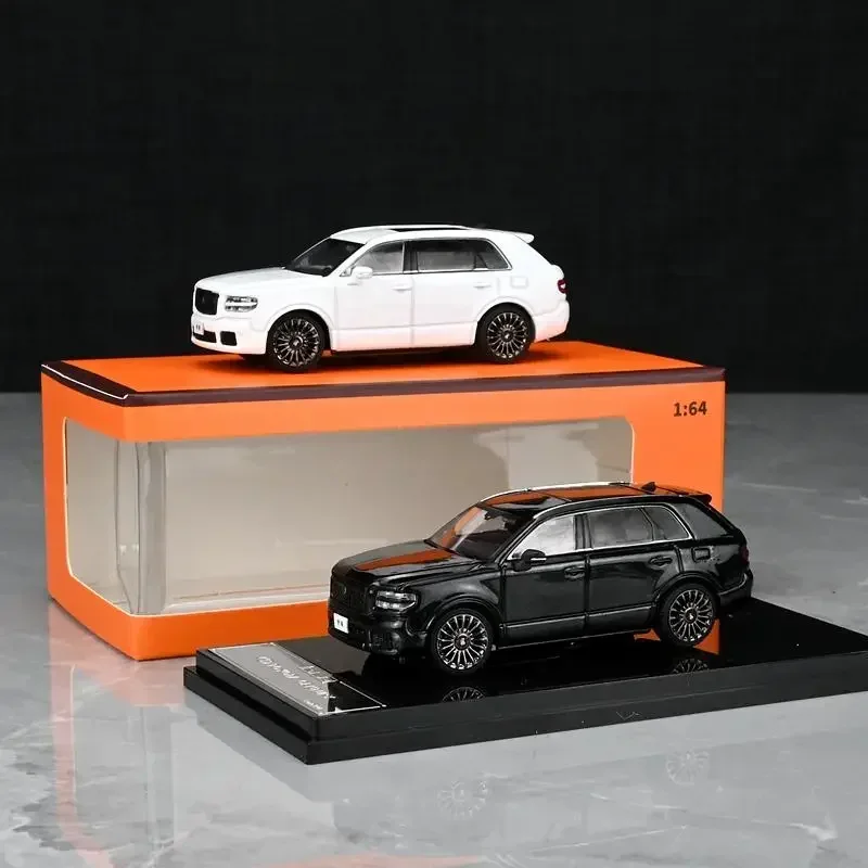 GCD 1/64 Toyota Century SUV Legering Speelgoed Motorvoertuig Diecast Metaal Model Geschenken