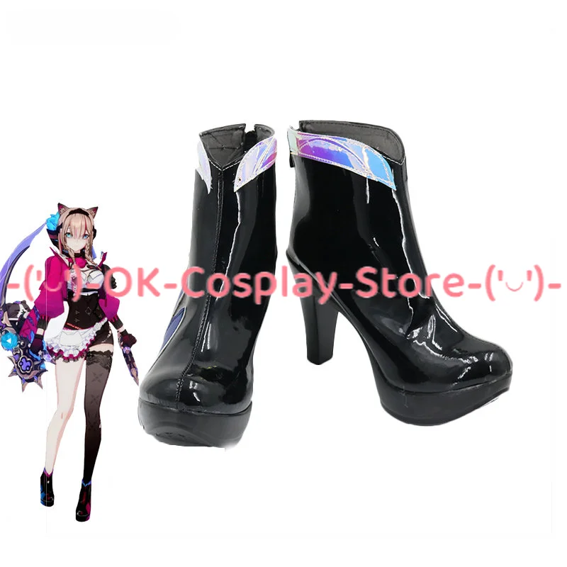 

Game Honkai Impact 3 Pardofelis Cosplay Shoes PU Leather Shoes Halloween Carnival Boots Props Custom Made