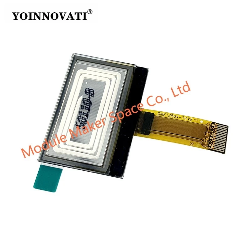 1.3 Inch IPS OLED Monochrome Display Module - 128x64 SPI Screen CH1116 Driver IC (SH1106 Compatible) 16-Pin White/Blue Long FPC