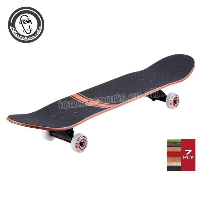 Skate de bordo canadense para adultos, madeira forte, 31*8 Polegada, 7 druplas, melhor venda