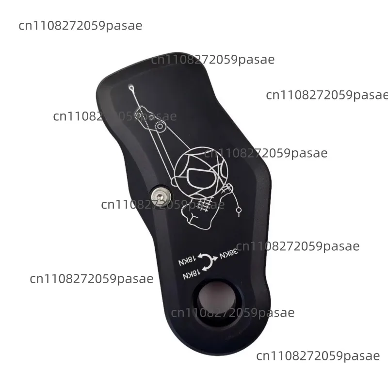 Multi-Function Rope Grab Pulley Rope Clamp Pulley High-Efficiency Pulley with Integrated Ring Towing and Lifting