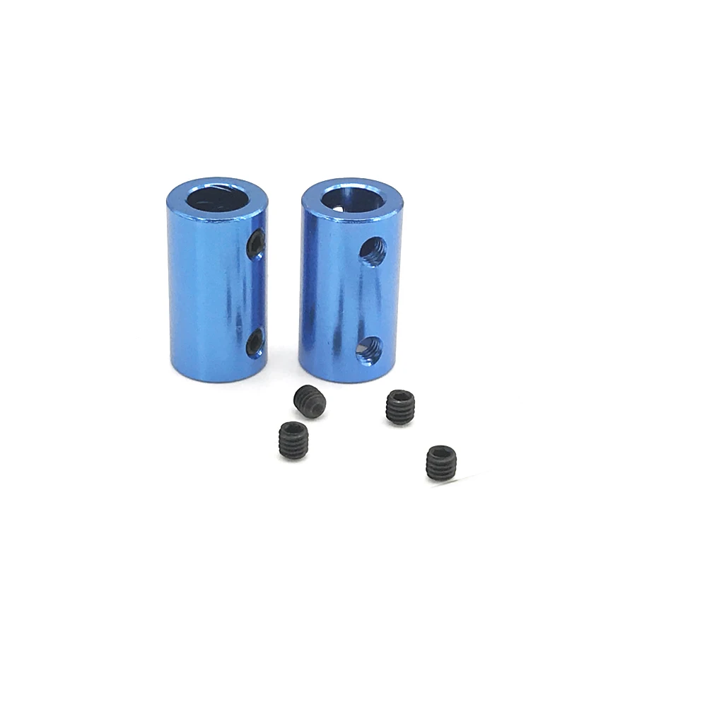 D14L25 Blue Cylindrical Hard Top Wire Aluminum Alloy Coupling Aperture 3/4/5/6/6.35/7/8mm 3D Printer Parts Screw Stepper Motor