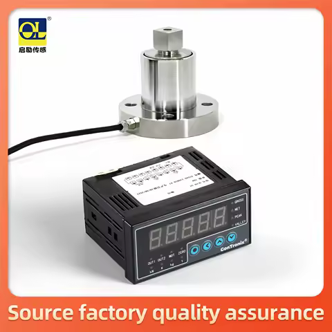 Load cell +Indicator displayHalf flange static torque sensor Torque torque torque high precision stable sensor force measurement
