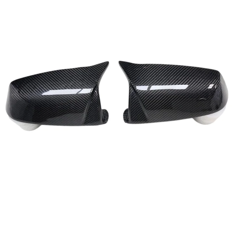 Ostateczna nakładka na lusterko boczne z włókna węglowego do BMW E60 F10 F07 F06 F12 F13 F01 F02, akcesoria zewnętrzne