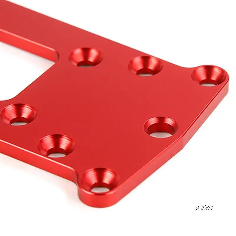 Cnc metal espessamento torno piso traseiro para 1/5 hpi rofun baha km rovan baja 5b 5t 5sc caminhão brinquedos peças