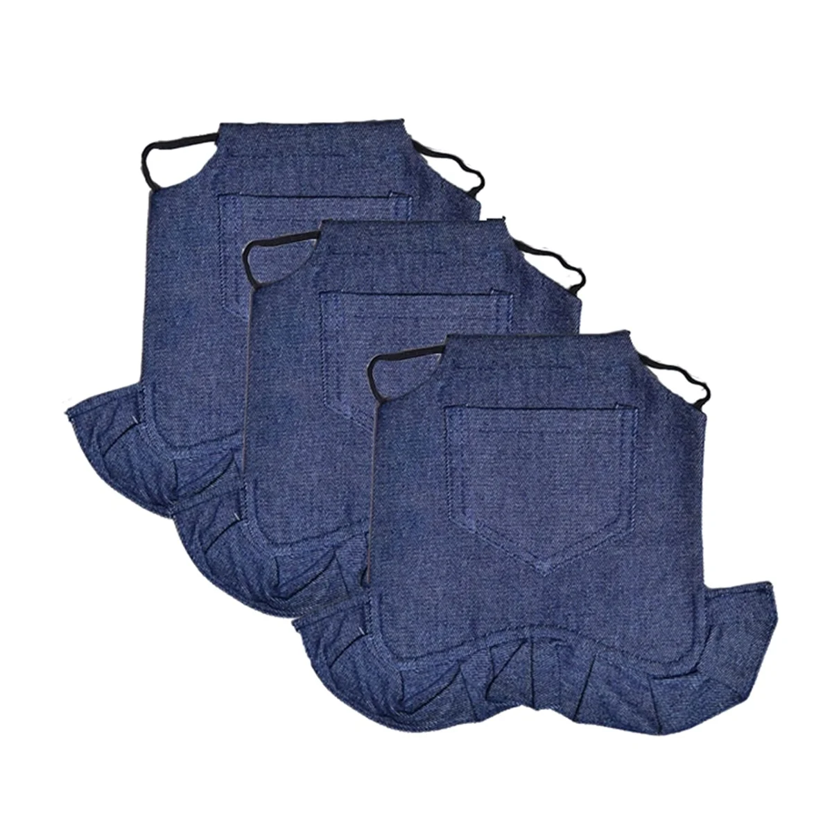 3PCS Chicken Overalls Saddles Hen Jacket Apron, for Duck GeeseJAS