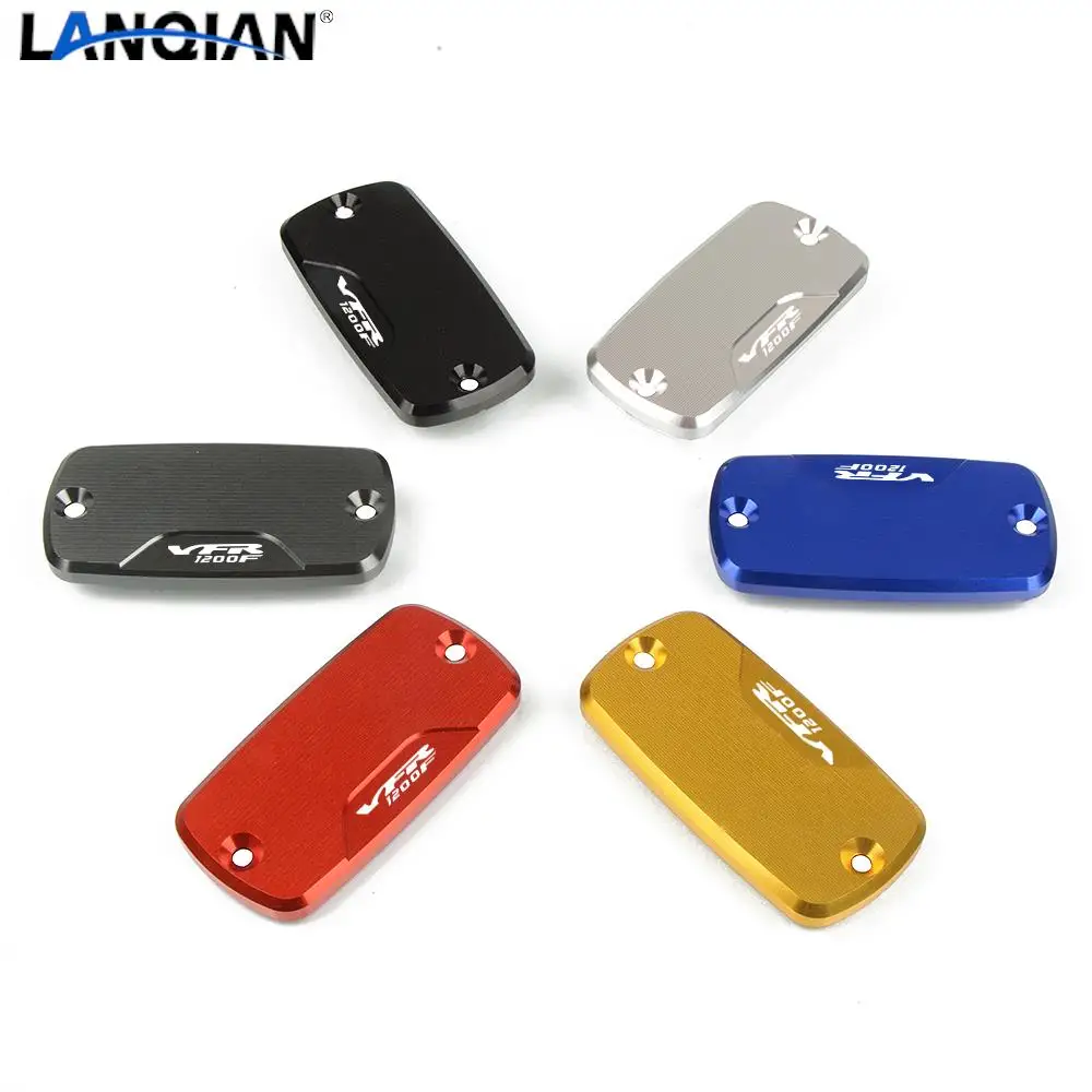 

For Honda VFR1200F VFR 1200 F 2010 2011 2012 2013 Motorcycle accessories Aluminum Front brake Fluid Tank Reservoir Cover oil Cap