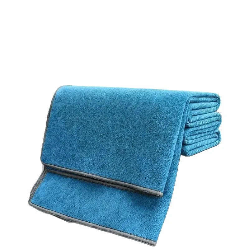 Microfiber Cleaning Towel – Thicken Soft Drying Cloth – Car Body Washing Towels – Double Layer Clean Rags – Car Accessories