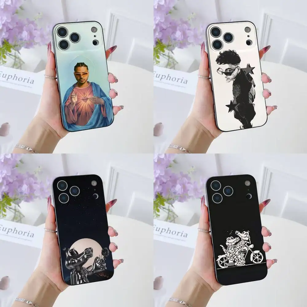 Sänger Rapper A-Alvaro Diaz Handyhülle für iPhone 17 16 15 14 13 12 11 Pro Max Plus Air Mini Schwarz Silikon Weich