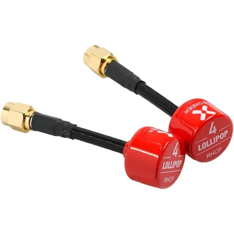 FOXEER Lollipop 4 Pro 5.8GHz RHCP FPV Antenna 2.5dBi High Gain Omnidirectional SMA For FPV Racing Drone Fatshark DJI Goggles TX