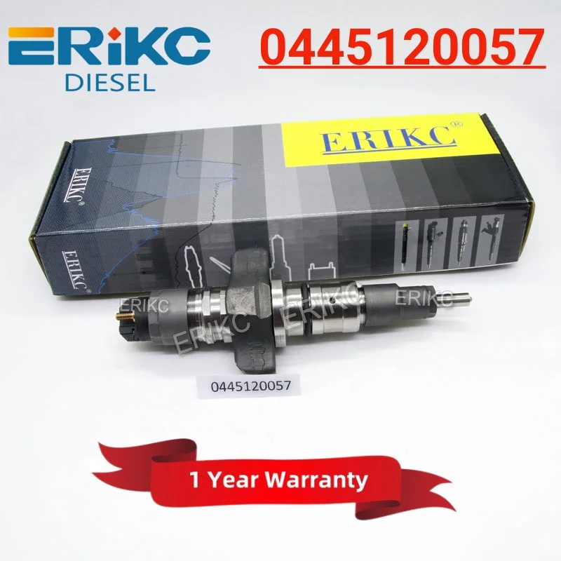 

ERIKC 0445120057 Форсунка дизельного топлива 0445 120 057 Форсунка 0 445 120 057 Автоматическая топливная форсунка 0986435552 для HOLLAND 2854608