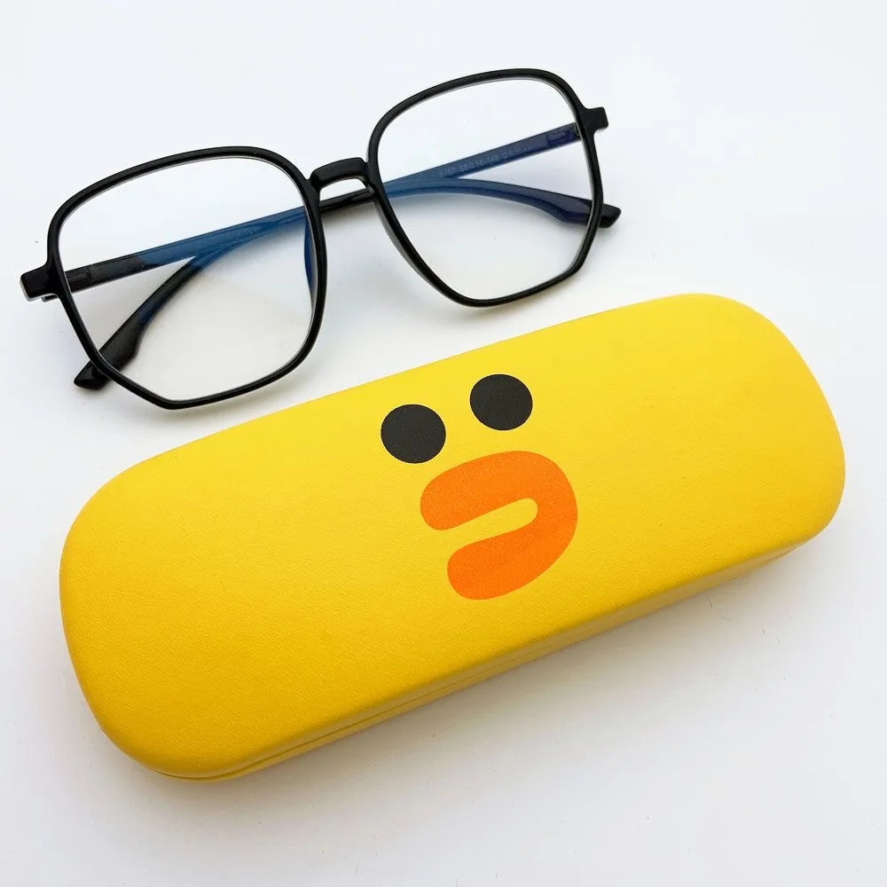 حافظة نظارات لطيفة للأطفال إبداعية بسيطة محمولة مقاومة للضغط قطرة قصر النظر صندوق تخزين نظارات هدية فتاة
