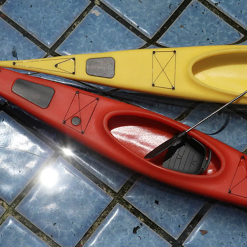 

Mould Version Kayak Simulation Boat for 1/10 RC Tracked,Yellow