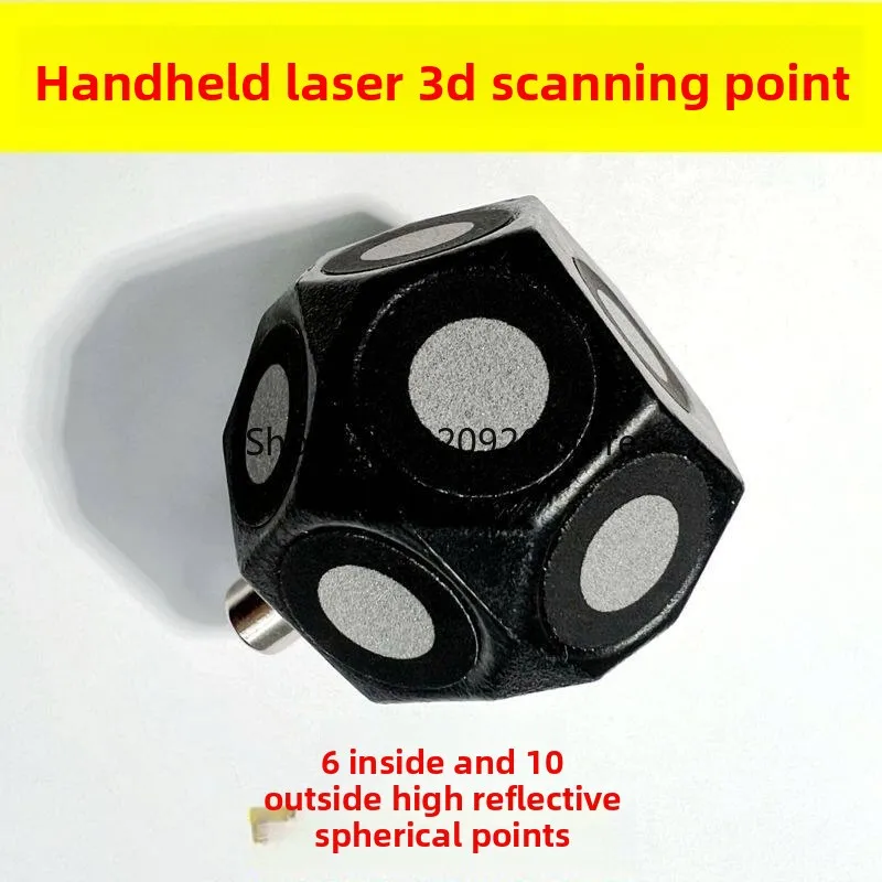 Handheld Laser 3D Scanner Inner 6 Magnetic Sphere High Reflective Marking Point High Reflective Marking Penalty Shape