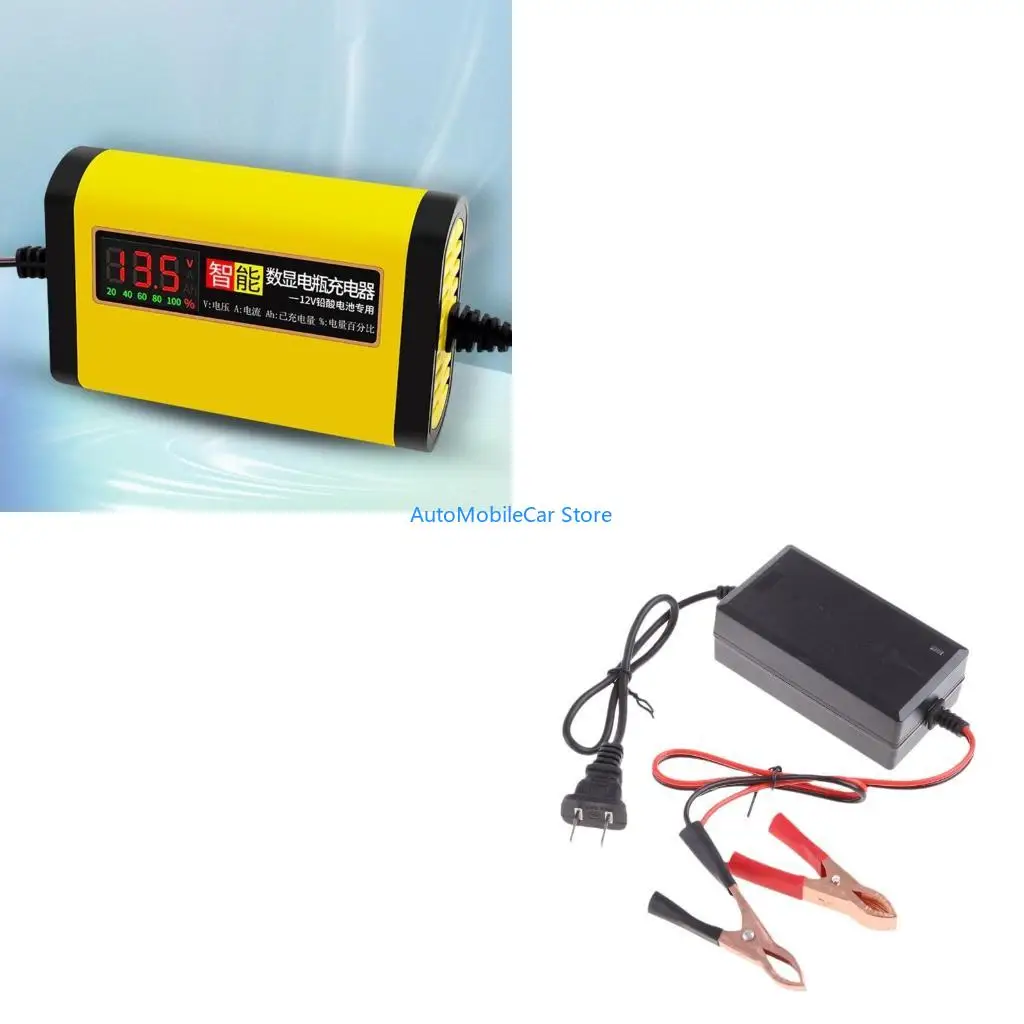 G8TE Motorcycle Maintainer Jump Starter Portable USB Battery Clamp