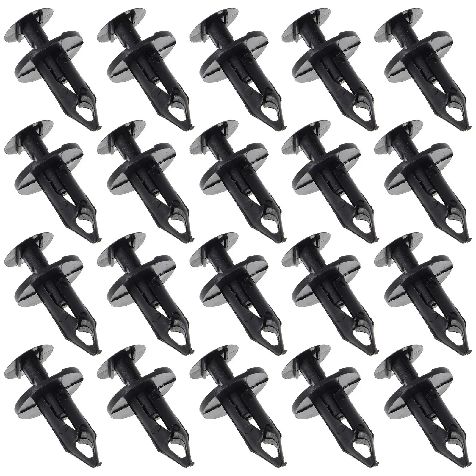 

20Pcs Front Bumper Clips Universal Mud Guard Retainer Push Type Car Fastener Clips Automotive Accessories Car Nylon Rivets