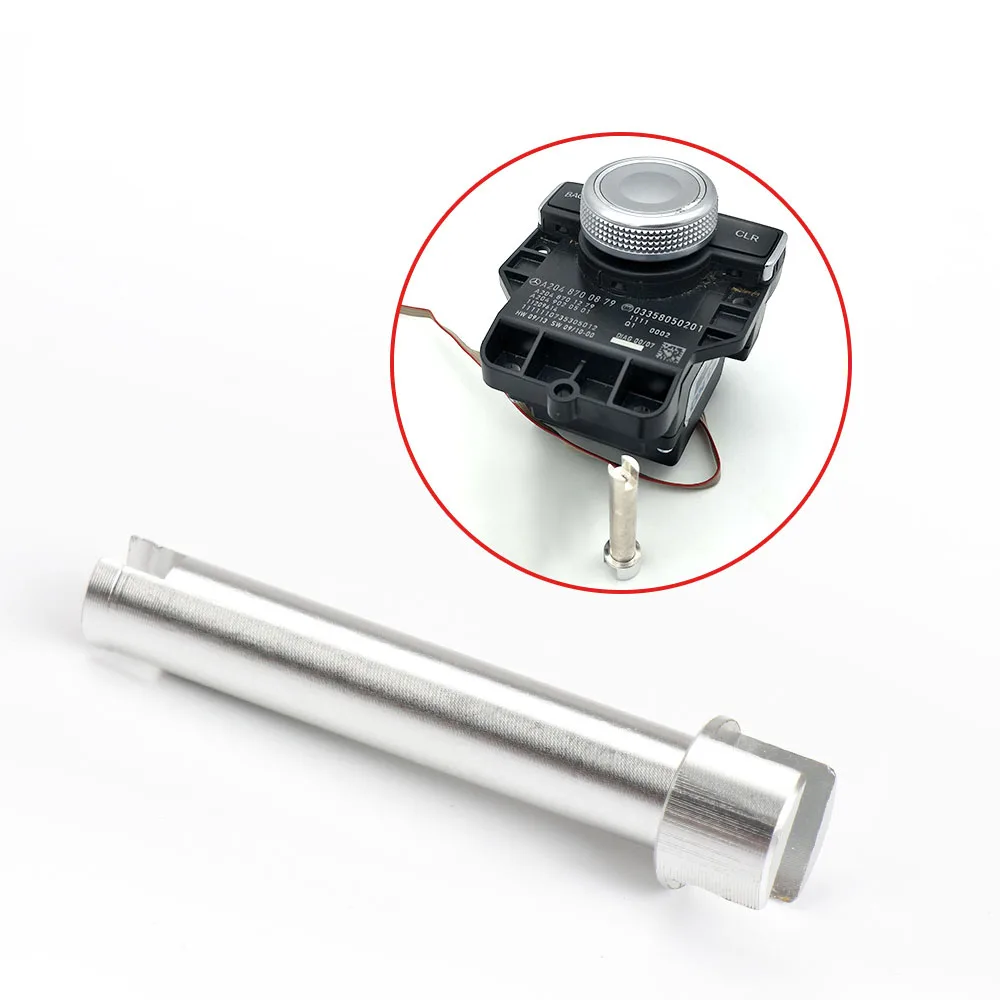 Radio Command Console Controller Rotary Switch Button Scroll Knob Shaft For Mercedes Benz C E CLS SLK W204 W212 W207 W218 W172