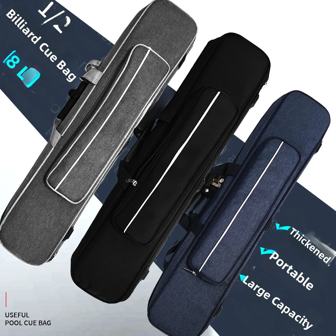 portable-billiard-stick-bag-half-size-eight-holes-storage-case-nine-ball-big-head-billiard-rod-pouch-sports-fitness-fans-supp