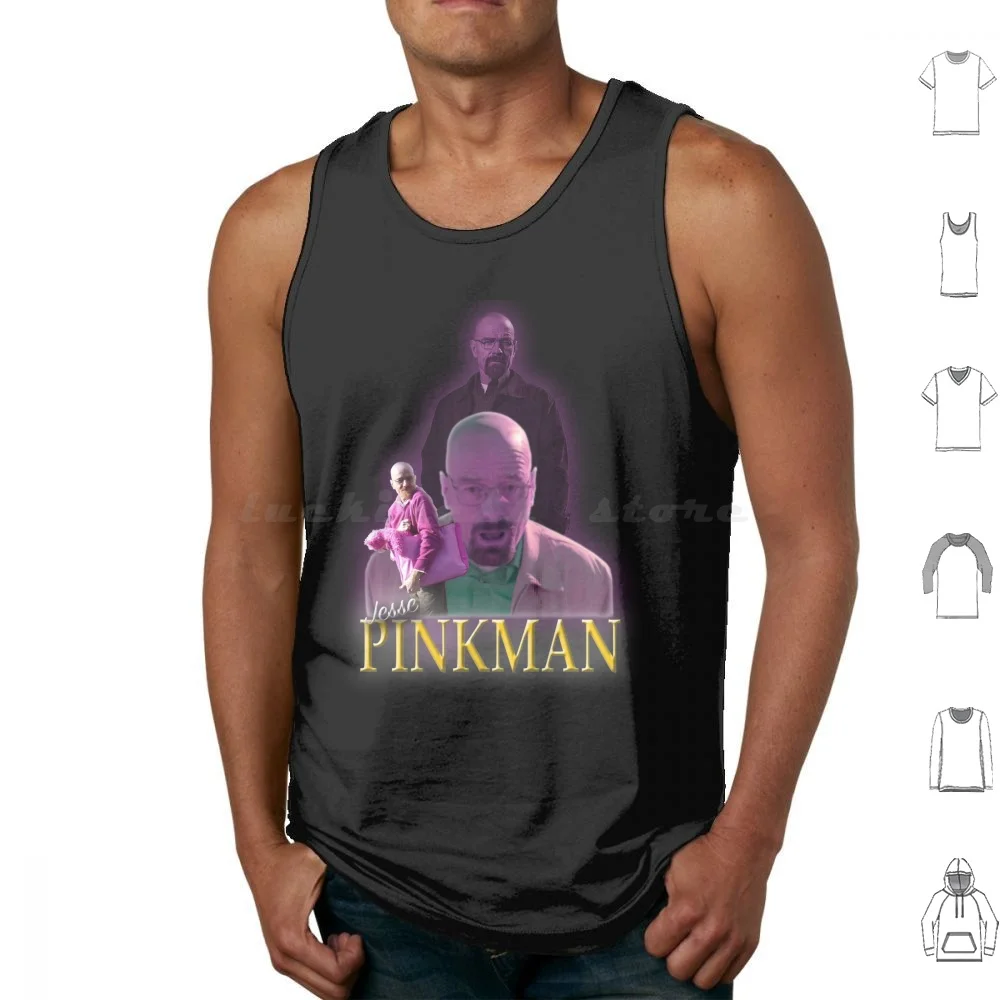 Cursed Jesse Pinkman Walter White Shirt Tank Tops Print Cotton Walter White Jesse Cursed Memes Dank Memes Shitpost