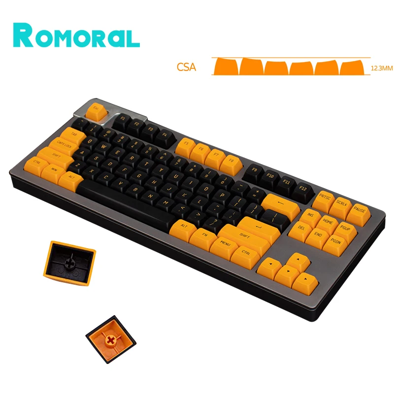 149 Miếng Cơ Keycaps Bộ Đôi Bắn Keycaps PBT XVX Hồ Sơ Tùy Chỉnh Nắp Phím 61/87/104 phím Cherry MX Keycap